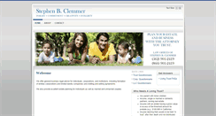 Desktop Screenshot of clemmerlaw.com